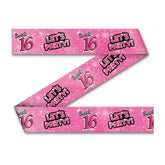 Party Tape Sweet 16 12m